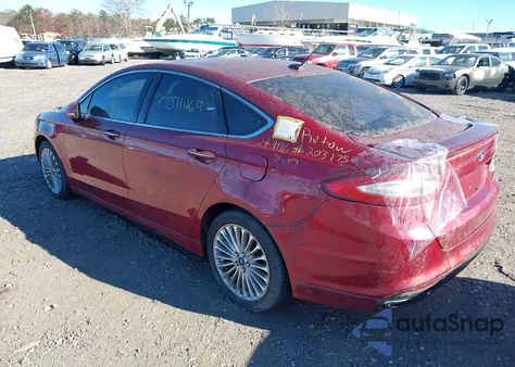 2014 Ford Fusion Titanium z USA, uszkodzony, nr VIN 3FA6P0K93ER222157